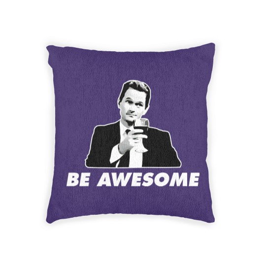 Discover Be Awesome Barney Stinson How I Met Your Mother - How I Met Your Mother - Woven Pillows