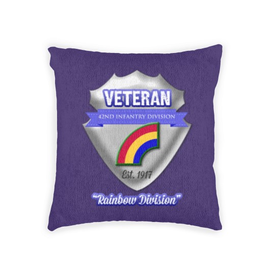 Discover Veteran 42nd Infantry Division Woven Pillows