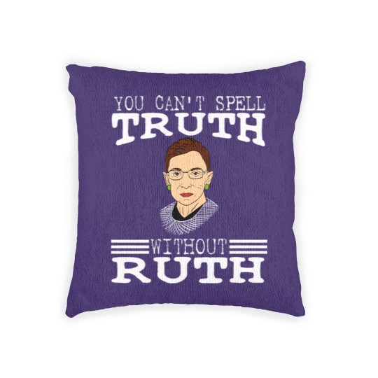 Discover Notorious RBG Woven Pillows Ruth Ginsburg Court Woven Pillows