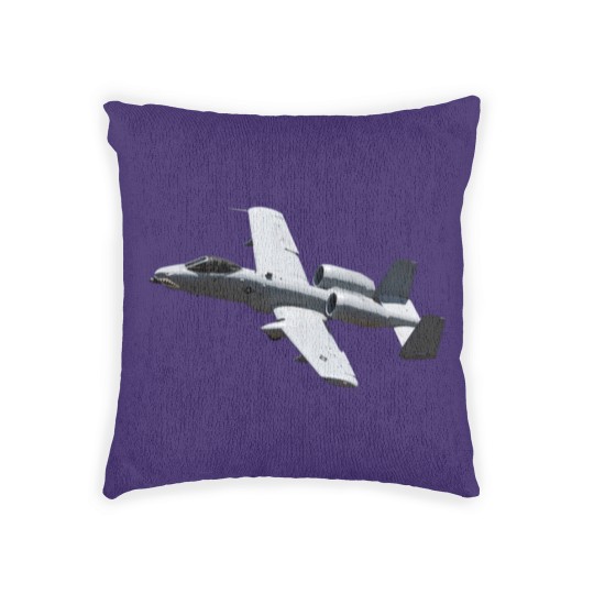 Discover A-10 Thunderbolt II Warthog Airplane - A 10 Thunderbolt 2 - Woven Pillows