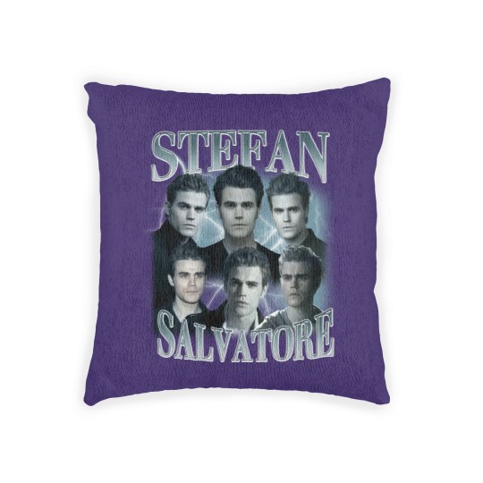 Discover Stefan Salvatore Vintage 90s Bootleg Classic Graphic Woven Pillows | Stefan Retro Bootleg Rap Woven Pillows