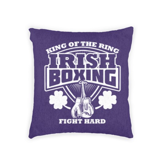Discover Irish Boxing Woven Pillows