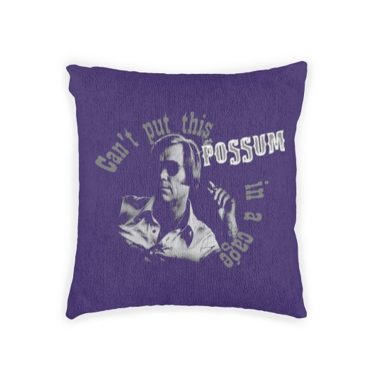 Discover George Jones Cant Put This Possum in a Cage Woven Pillows