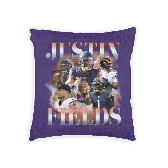 Discover JUSTIN FIELDS Woven Pillows - Chicago Bears - Vintage Retro 90s bootleg