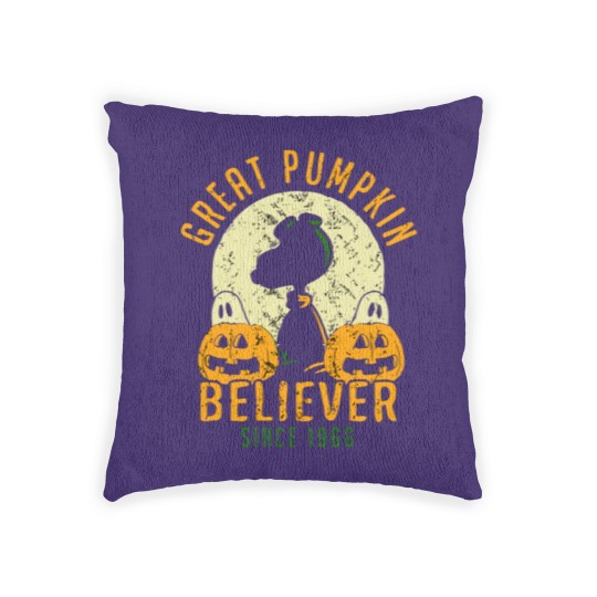 Discover Great Pumpkin Believer Woven Pillows
