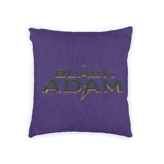 Discover Black Adam Woven Pillows, Black Adam 2022 Movie Woven Pillows, Super Hero Black Adam