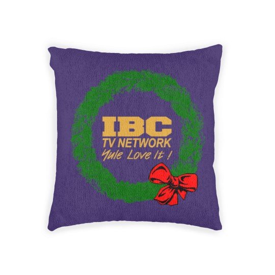 Discover IBC TV Network - Scrooged - Woven Pillows