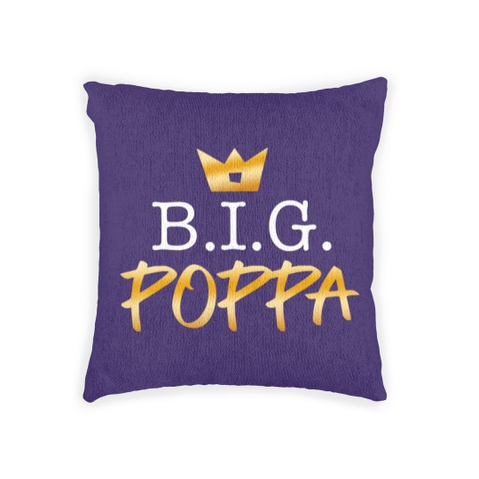 Discover mens 2nd birthday hip hop big poppa two legit to quit outfit Woven Pillows