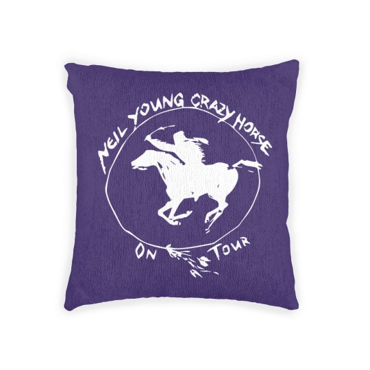 Discover Unisex // Neil Young // Crazy Horse // Short Sleeve Woven Pillows