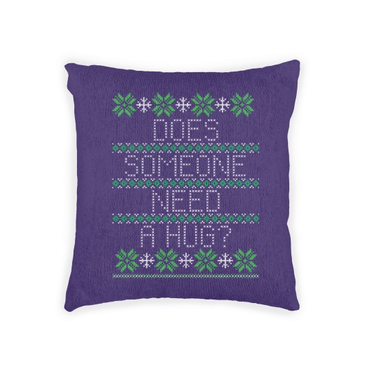 Discover Elf Quote Hug Sweater Woven Pillows