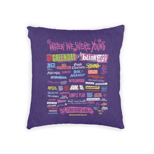 Discover "When We Where Young" Woven Pillows