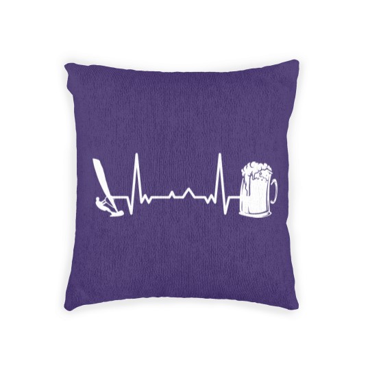 Discover Windsurfing Windsurf Windsurfer Woven Pillows
