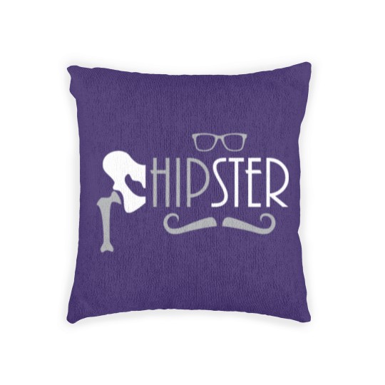 Discover Funny Hipster Hip Replacement Surgery Recovery Woven Pillows