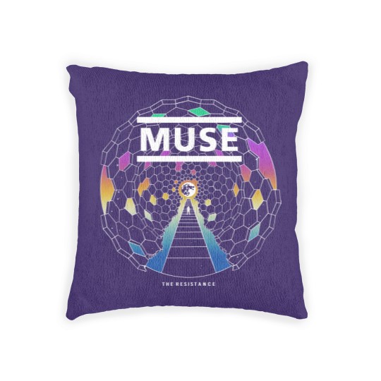 Discover Muse Unisex Woven Pillows: Resistance Moon