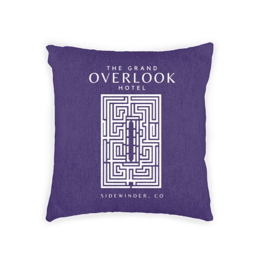 Discover The Grand Overlook Hotel Maze Woven Pillows, The Shining Woven Pillows