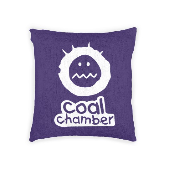 Discover Coal Chamber Logo  Essential Woven Pillows