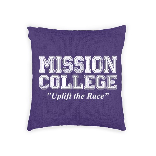 Discover Mission College - Uplift The Race - retro school daze 80s 90s  Woven Pillows - XS-6X - Soft Adult Unisex Woven Pillows