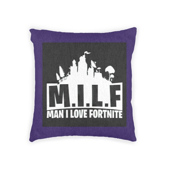 Discover Man I Love 4tnite Woven Pillows