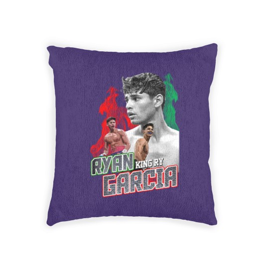 Discover Ryan Garcia T-ShirtKing Ry Vintage Classic Woven Pillows