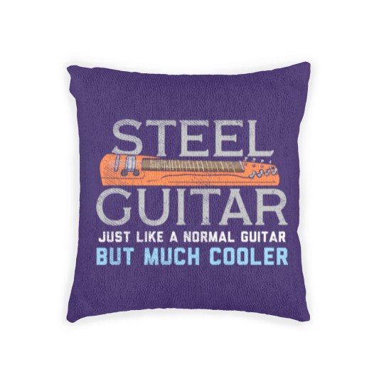 Discover Steel Guitar For Guitar Player Woven Pillows