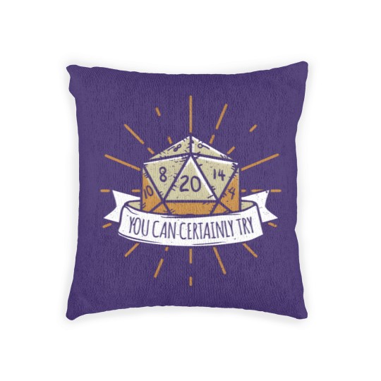 Discover You can Certainly Try Dragon Dice Wizard Gamer Woven Pillows