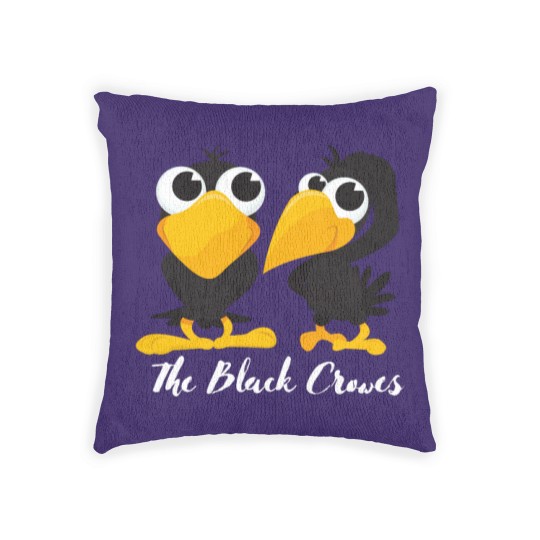 Discover The black crows Woven Pillows