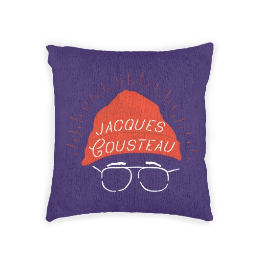 Discover Jacques Cousteau Woven Pillows