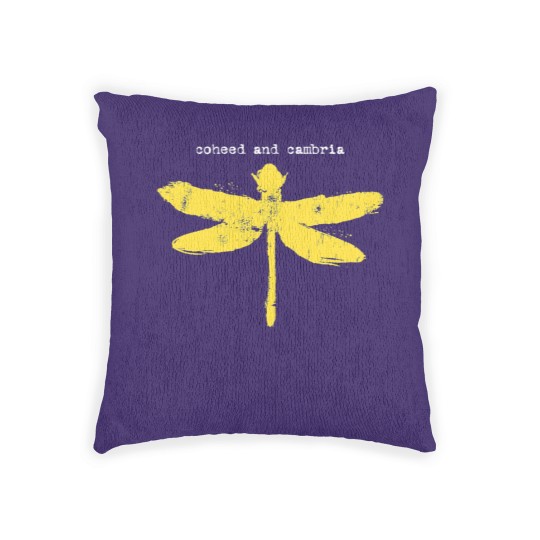 Discover Coheed and Cambria Dragonfly  Coheed and Cambria Dragonfly Woven Pillows