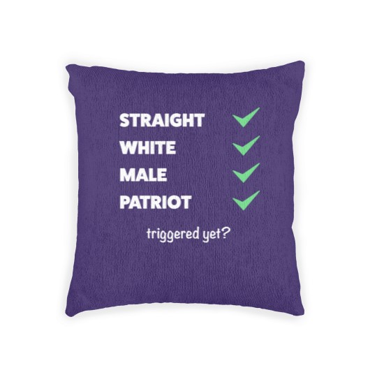 Discover Anti Woke - Funny Conservative Woven Pillows