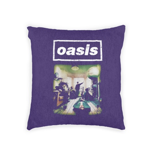 Discover classic rock 90's &&oasis-OAsis&&oasis-OAsis&&oasis-OAsis&&amp Woven Pillows