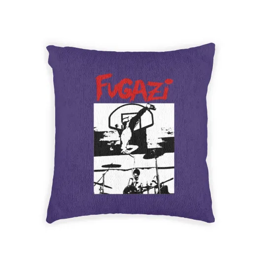 Discover Fugazi Hardcore - Ring Basket Show Woven Pillows