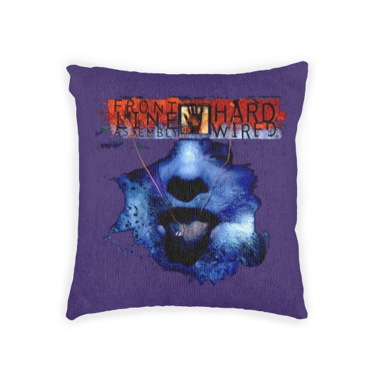 Discover front line assembly Woven Pillows