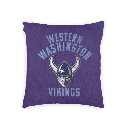 Discover western washington university vikings large Woven Pillows