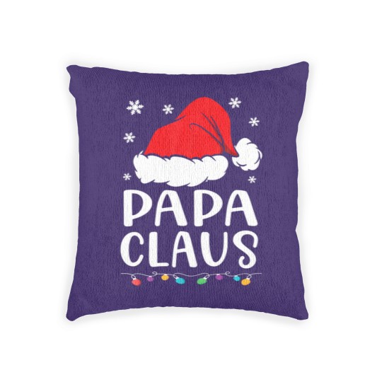 Discover Papa Claus Family Matching Papa Claus Pajama Woven Pillows