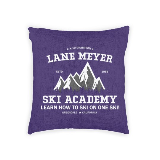 Discover Lane Meyer K-12 Vintage For Snowboarding Lover Woven Pillows
