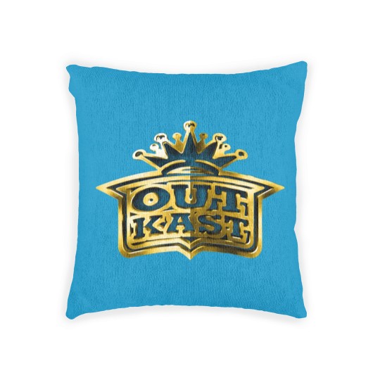 Discover Outkast Woven Pillows - Gold Logo