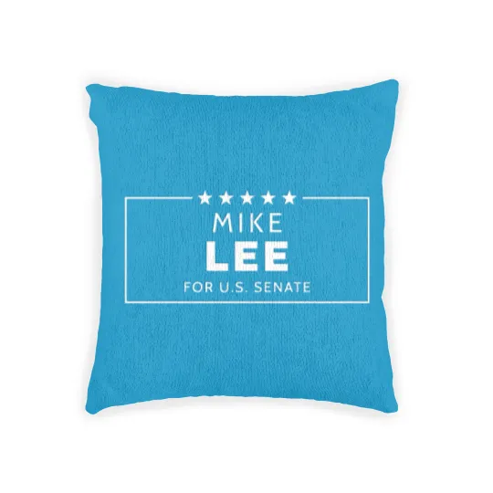 Discover Mike Lee 2022 Senate Election Utah Republican Woven Pillows
