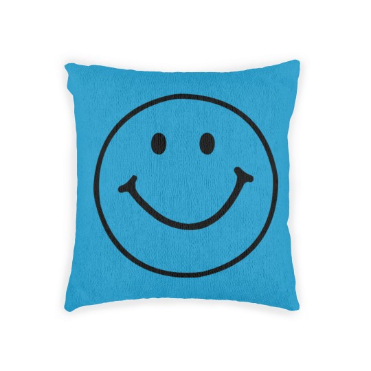 Discover Smiley Face Woven Pillows