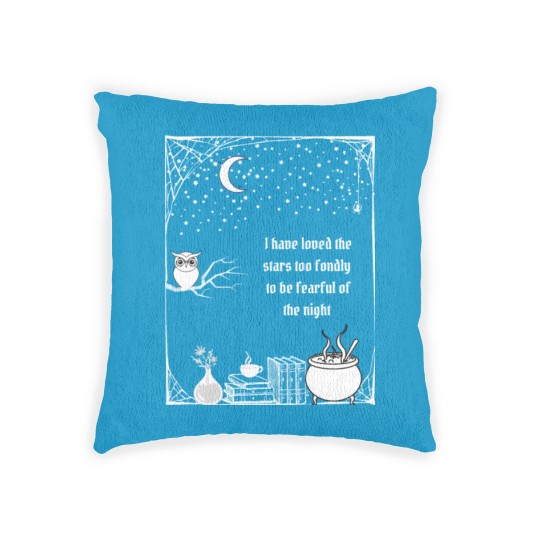 Discover I have loved the stars too fondly Woven Pillows