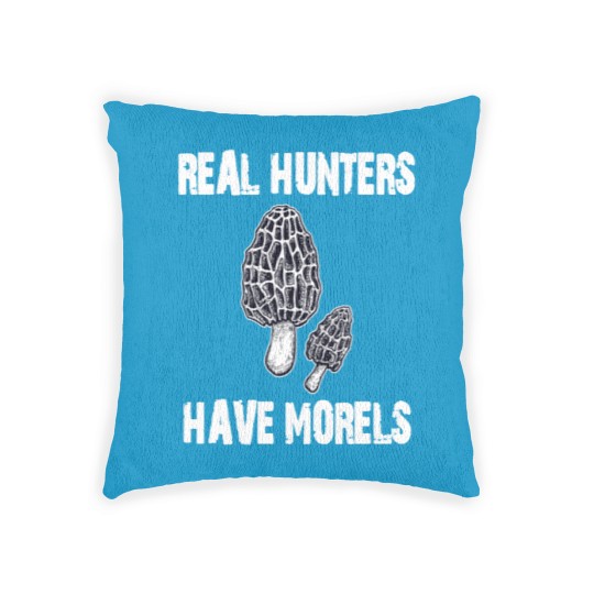 Discover Morel Mushroom Woven Pillows Real Hunters Have Morels Woven Pillows