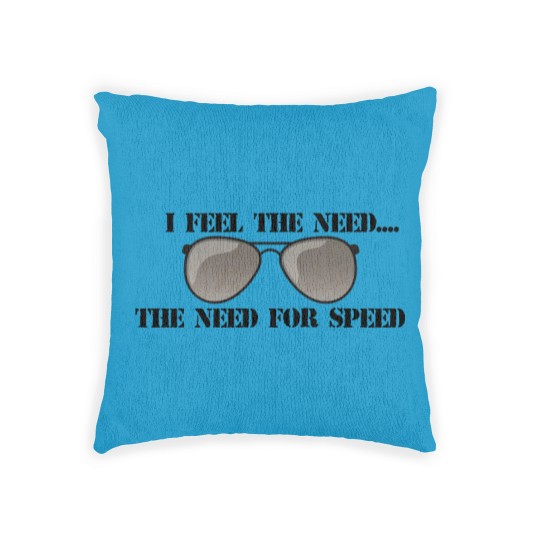 Discover Feel the Need for Speed, Top Gun Woven Pillows