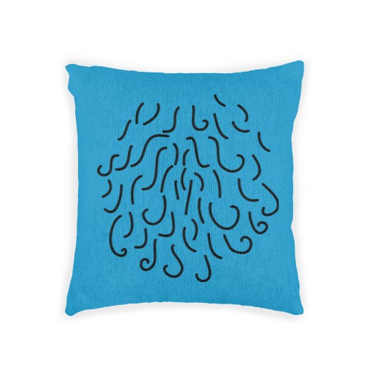 Discover CHEST HAIR HAIRY RUG Woven Pillows