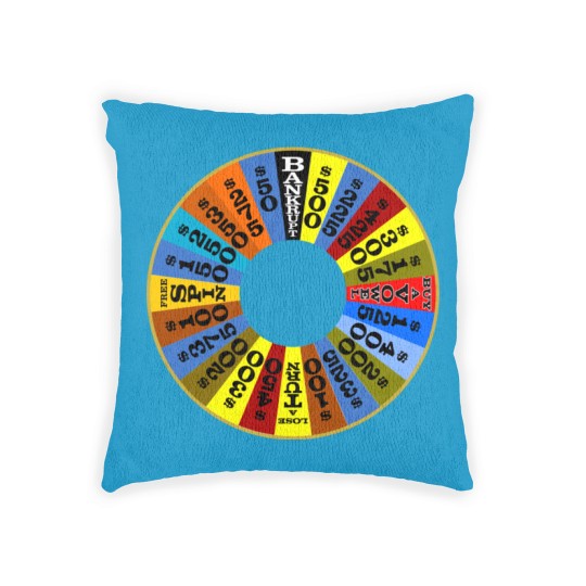Discover Wheel of Fortune logo Woven Pillows Woven Pillows