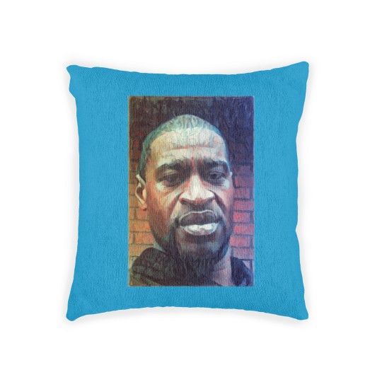 Discover George Floyd - Painting - George Floyd - Woven Pillows