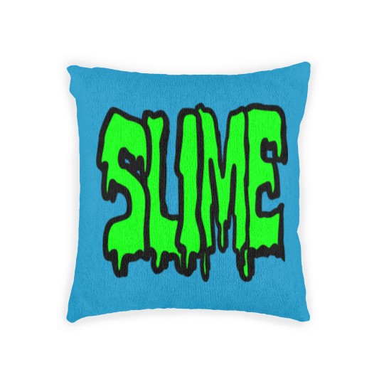 Discover Slime, nothing but pure disgusting slime Woven Pillows