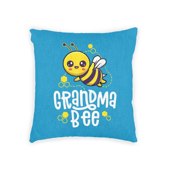 Discover Family Bee Grandma Birthday First Bee Day Outfit Woven Pillows