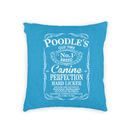 Discover Poodles Dog Old Time No1 Breed Canine Perfection Woven Pillows