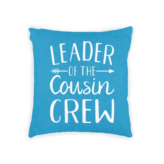 Discover Leader of the cousin crew Woven Pillows