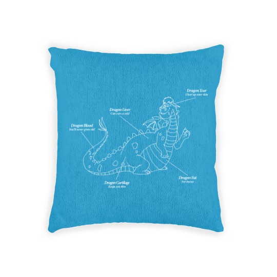Discover Pete's Dragon Elliot Dragon Blueprint - Petes Dragon - Woven Pillows