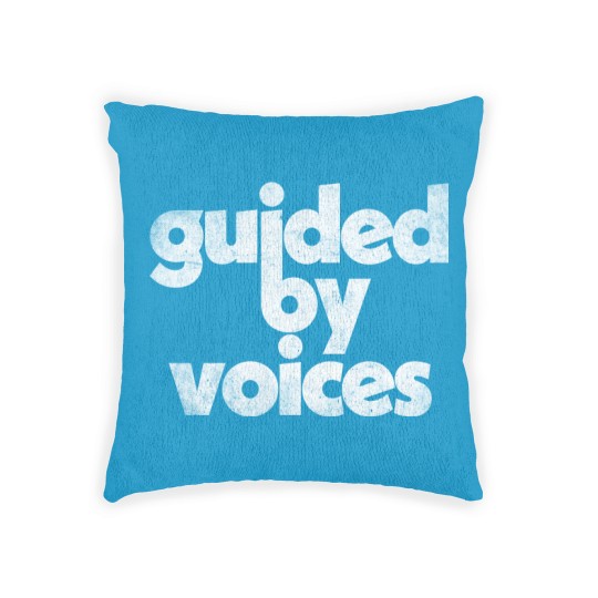 Discover Guided By Voices / Faded Style Retro Typography Design - Guided By Voices - Woven Pillows